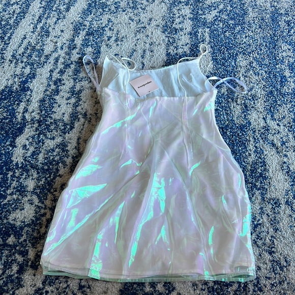 superdown Rosalind Mini Dress in Opal Medium - Picture 6 of 6